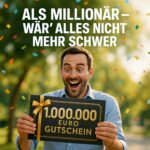 Als Millionär, wär’ alles nicht mehr schwer